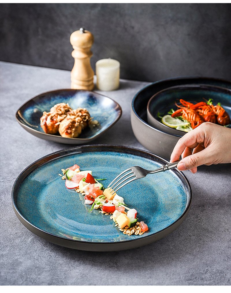 2f200 Handmade Ceramic Dinner Plate – Changeable Glaze Finish