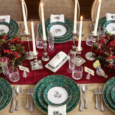 12-days-of-christmas-stoneware-butter-dish-xl 12 Days of Christmas Stoneware Dinnerware Collection